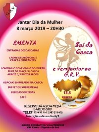 jantar dia da mulher 2019